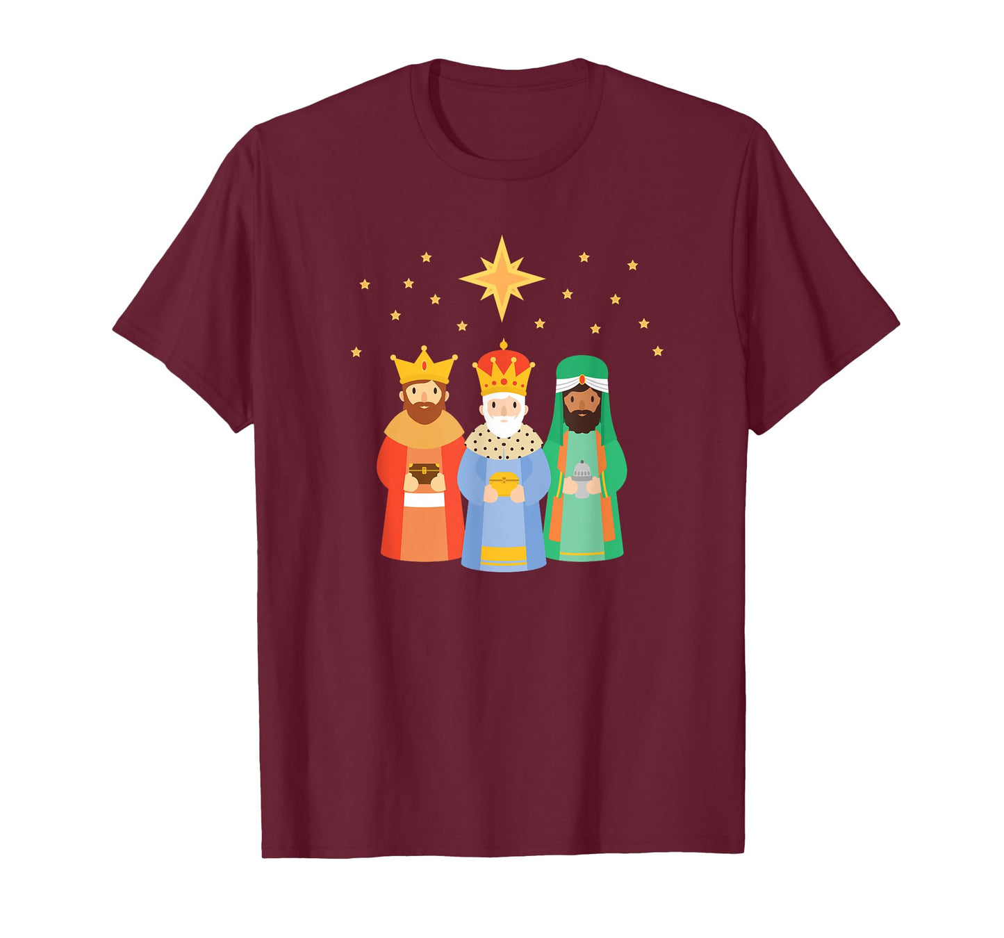 Three Kings Day Epiphany Celebration T-Shirt Christianity T-Shirt