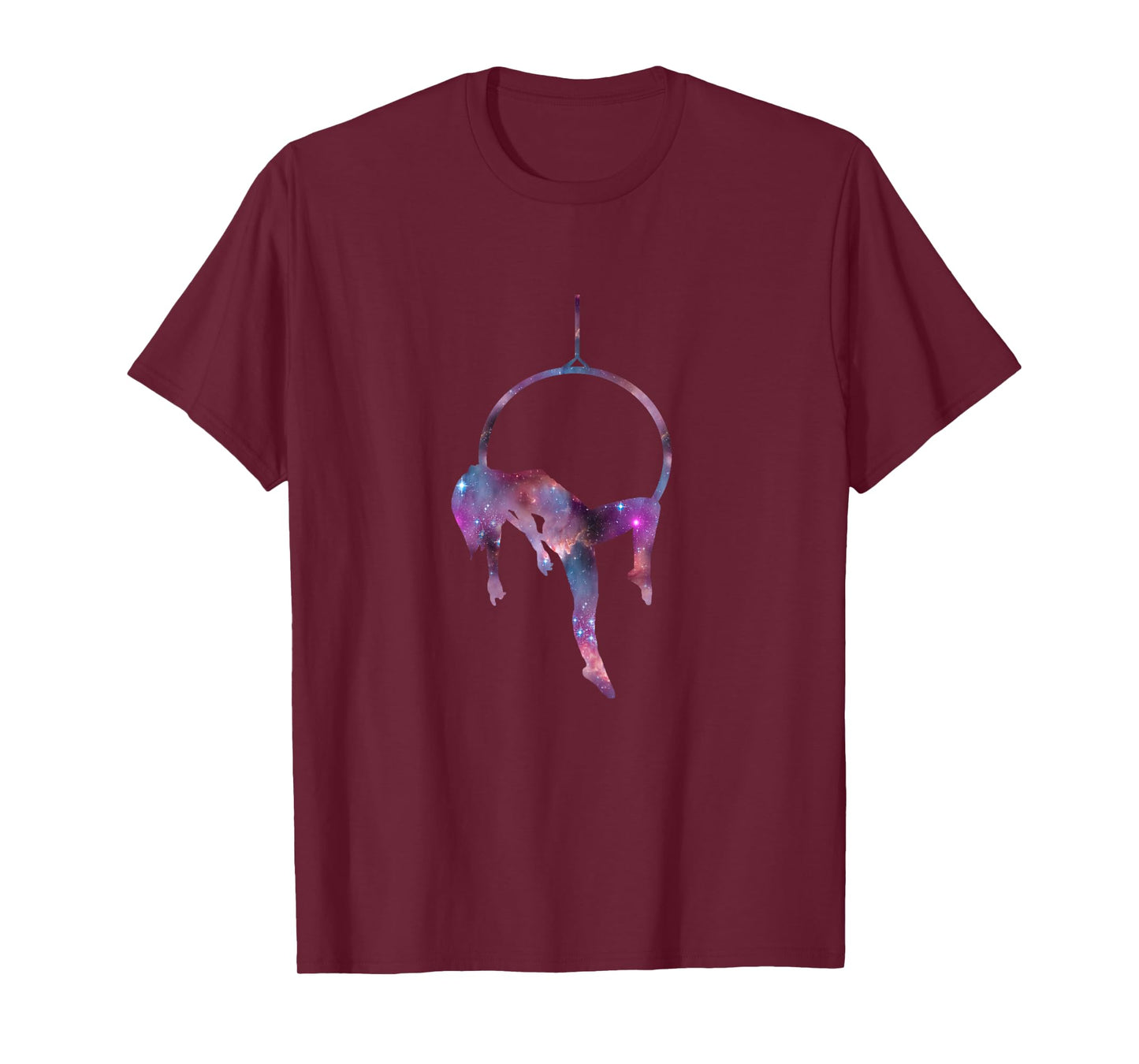 Aerial Hoop Galaxy Aerial Yoga Hanging Aerialis Aerial T-Shirt