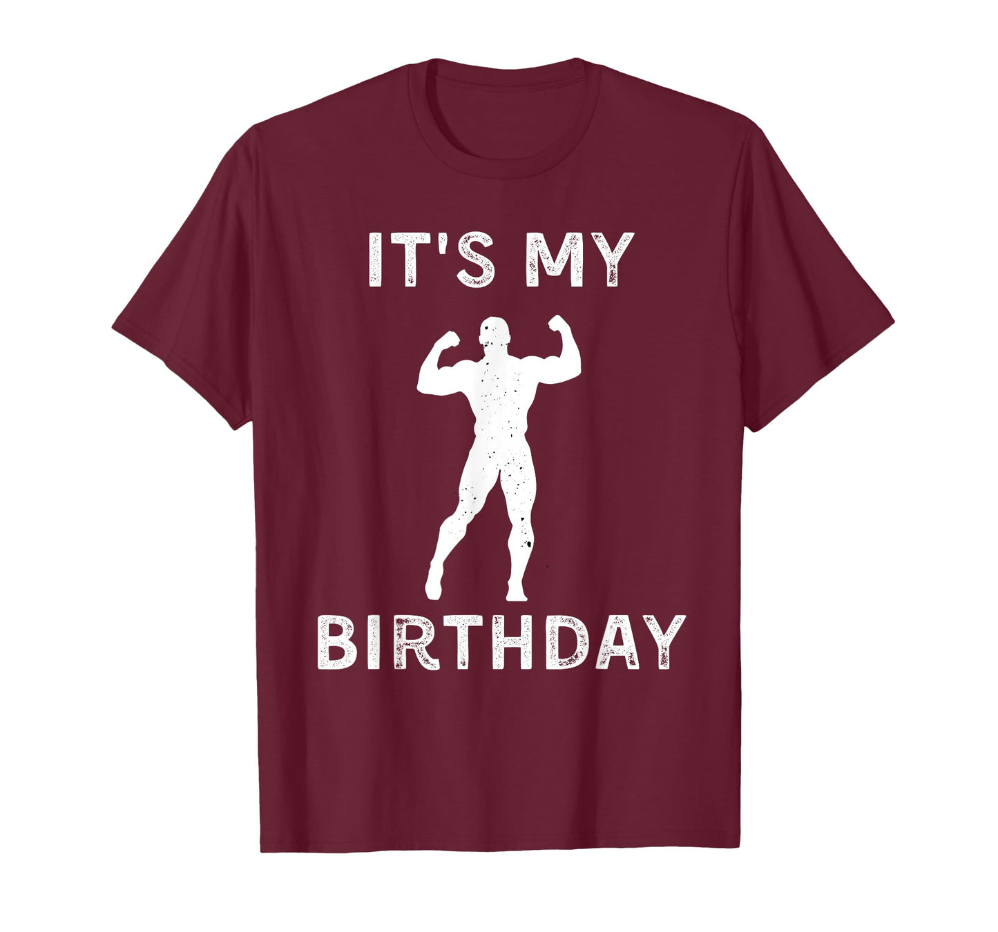 It's My Birthday Lifting Weights Lover Vintage Retro T-Shirt