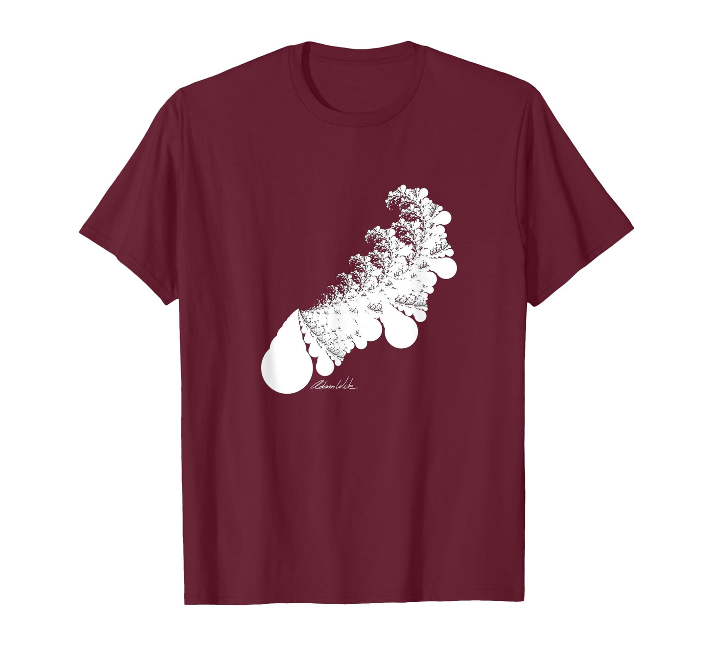 Tsunami Big Wave Ink Blot Rorschach Test Art Design T-Shirt