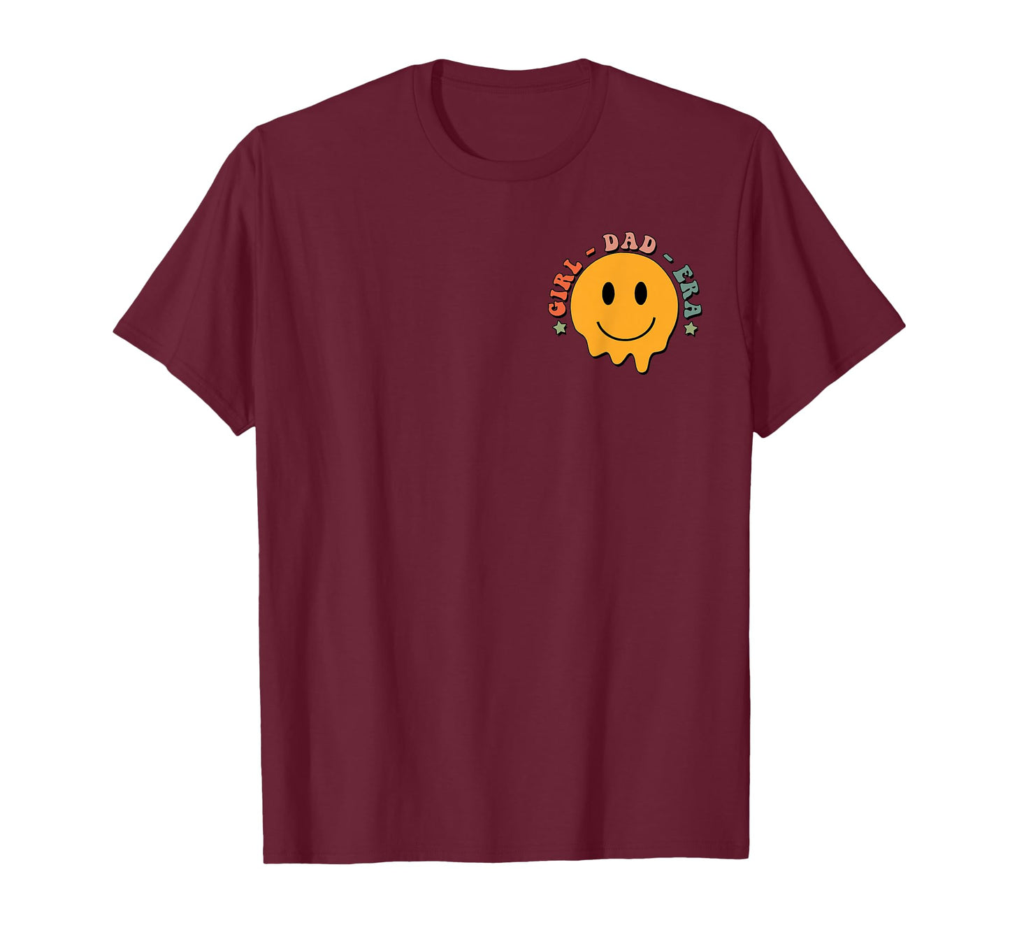 In My Girl Dad Era, Girl Dads Club, New Dad (Front And Back) T-Shirt