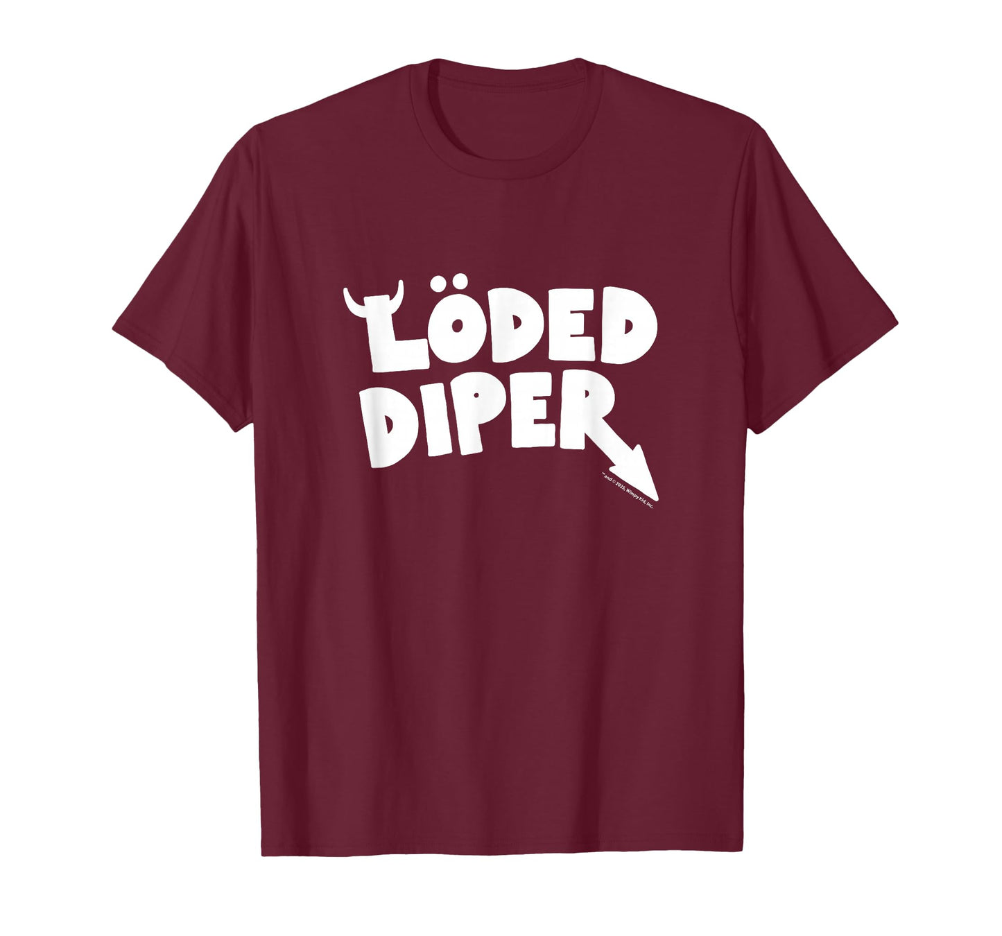 Diary of a Wimpy Kid Löded Diper Band Logo T-Shirt