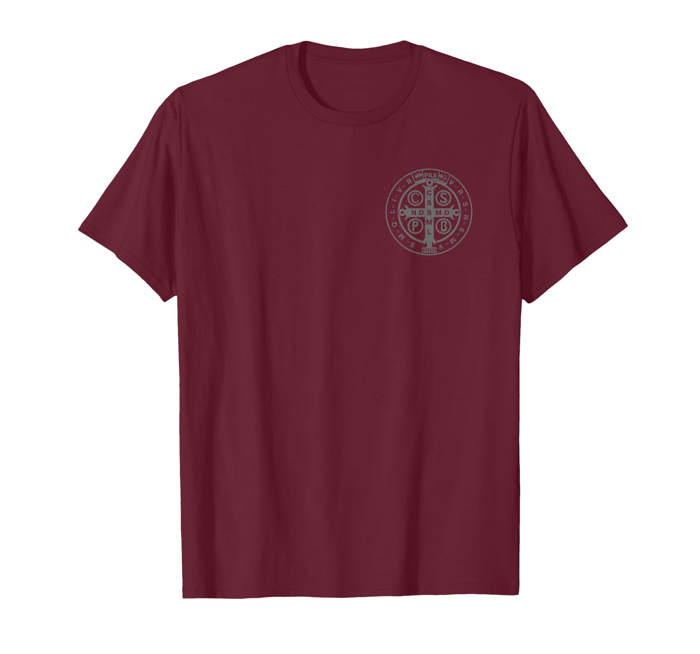 Religious Catholic St. Benedict Medal | Christian T-Shirt