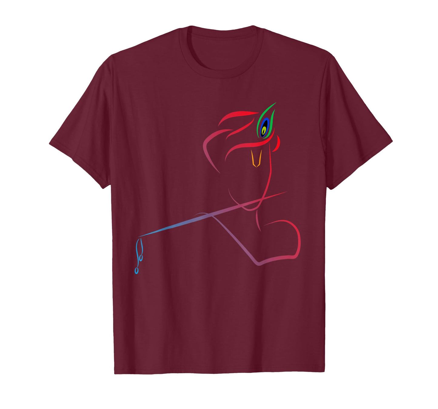 Lord Sri Krishna Designed T-Shirt