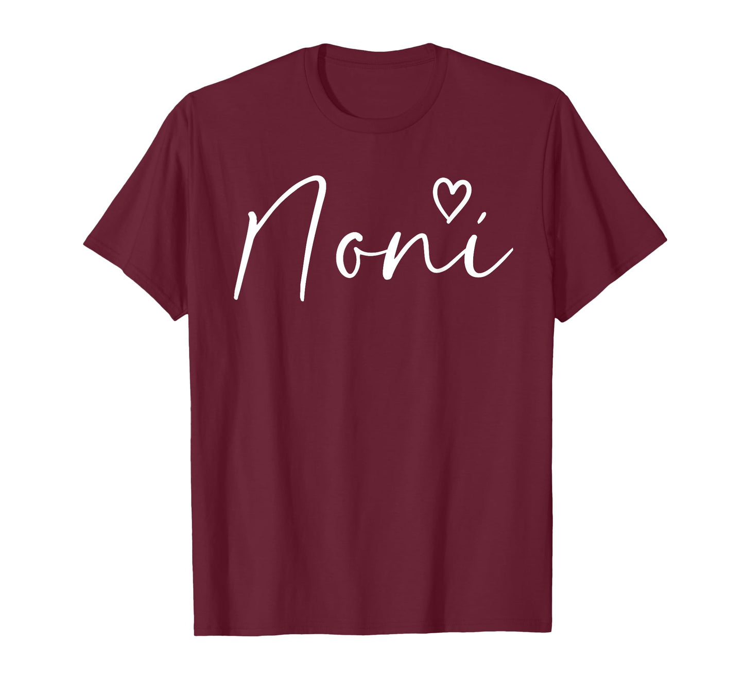 Noni Gifts For Women Grandma Heart Mother's Day Noni T-Shirt