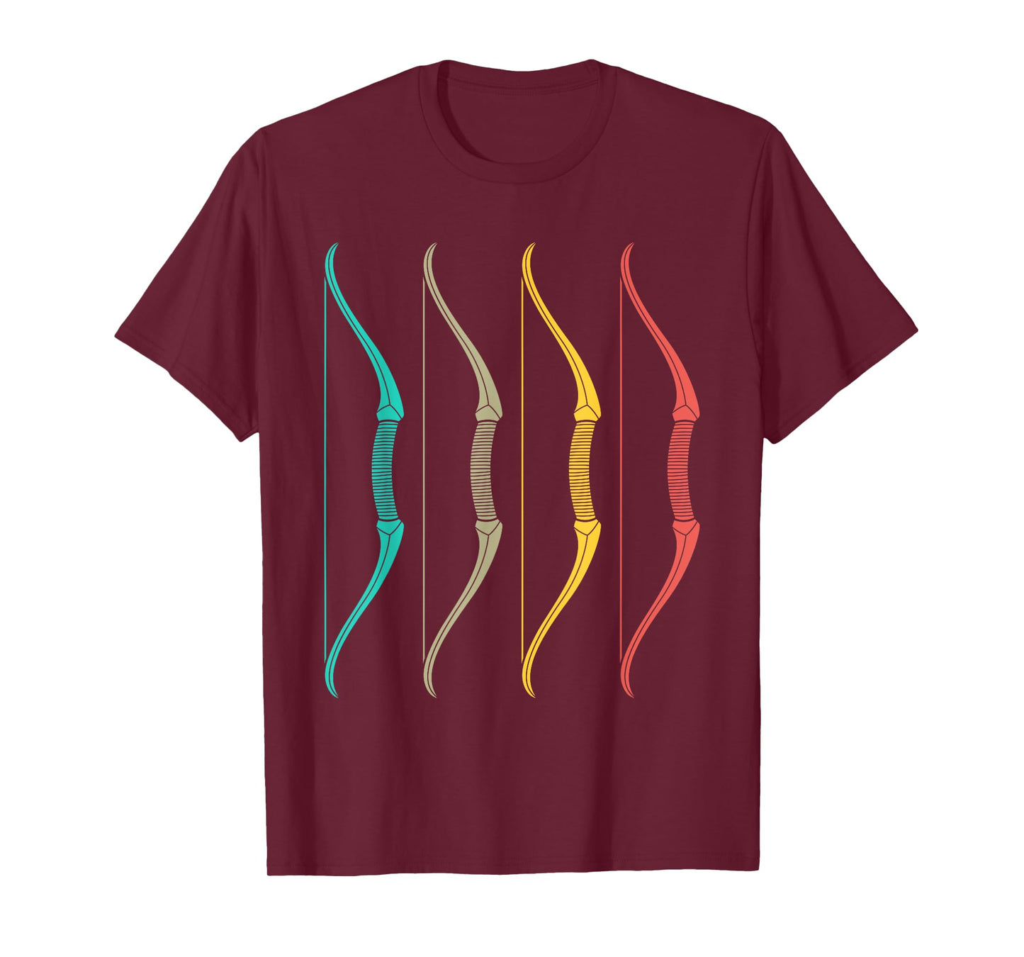 Vintage Archery With Bow Funny Classic Archers Bowman Outfit T-Shirt