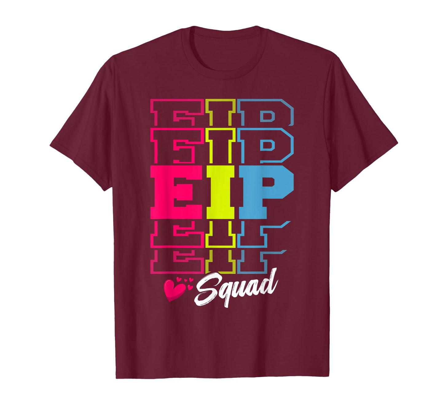 Retro EIP Squad Early Intervention Program EIP Teacher T-Shirt