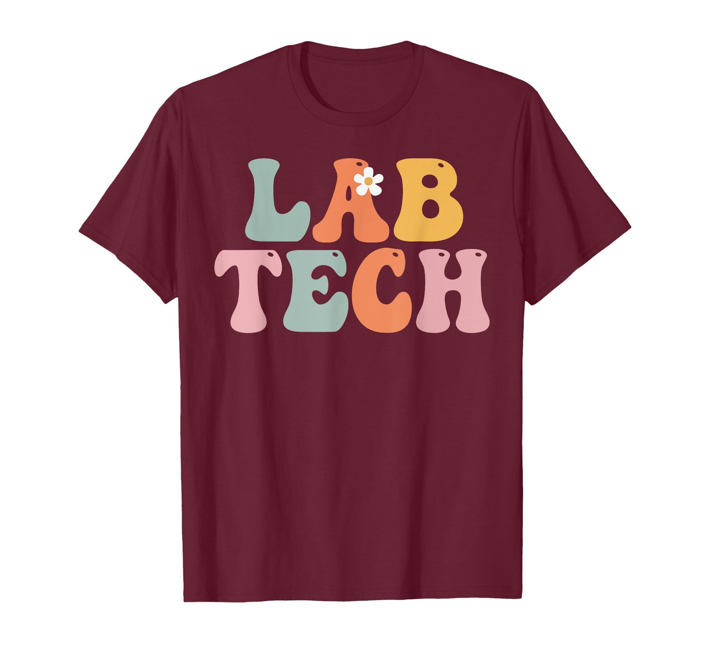 Lab Tech Week Groovy Appreciation Day For Women For Work T-Shirt