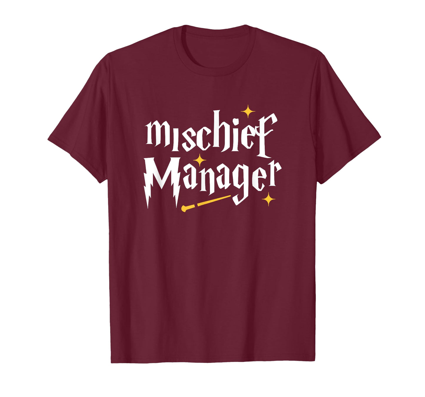 Mischief Manager Teacher Life Funny Mom Funny Dad T-Shirt