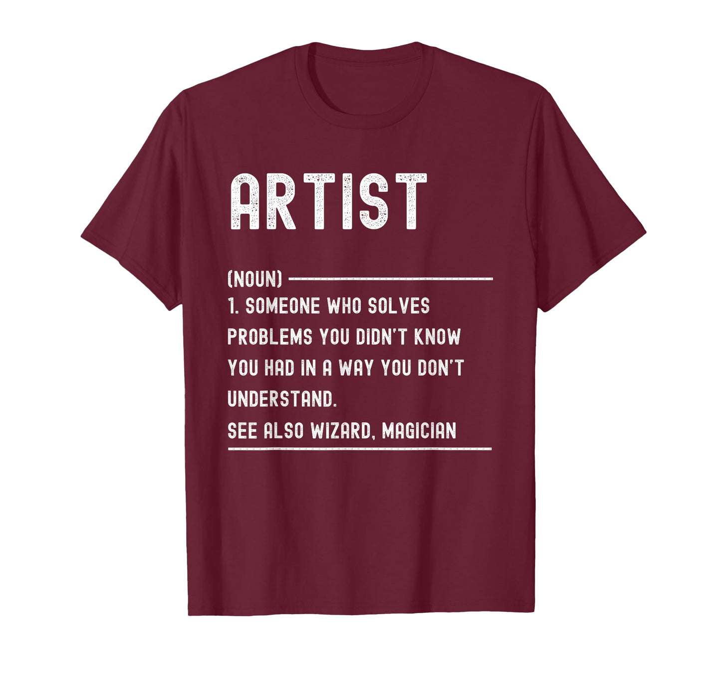 Art Teacher Definition Shirts Funny Job Title T-Shirt