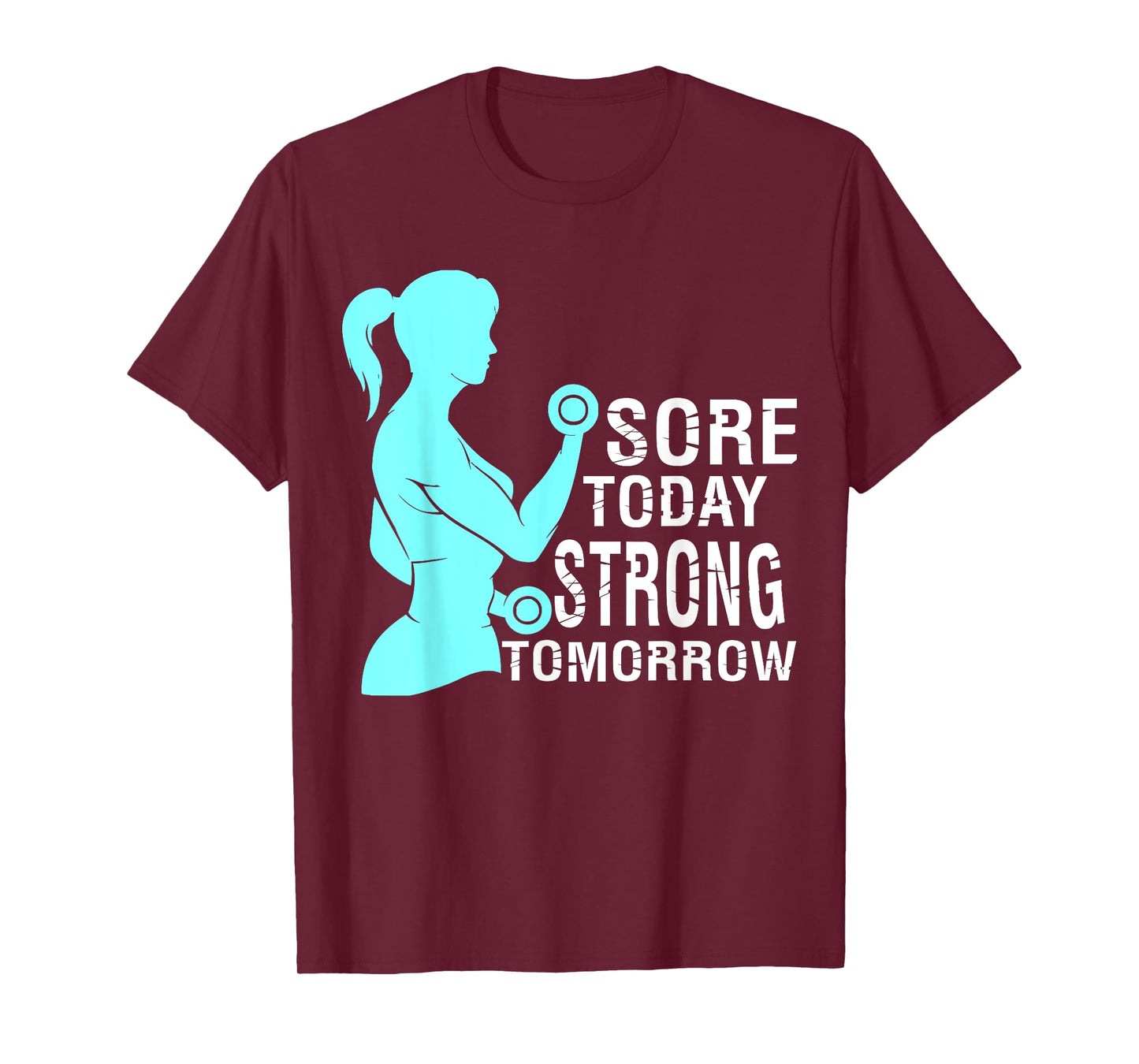 Women Gym Motivation Workout Motivational Fitness Lover Gift T-Shirt