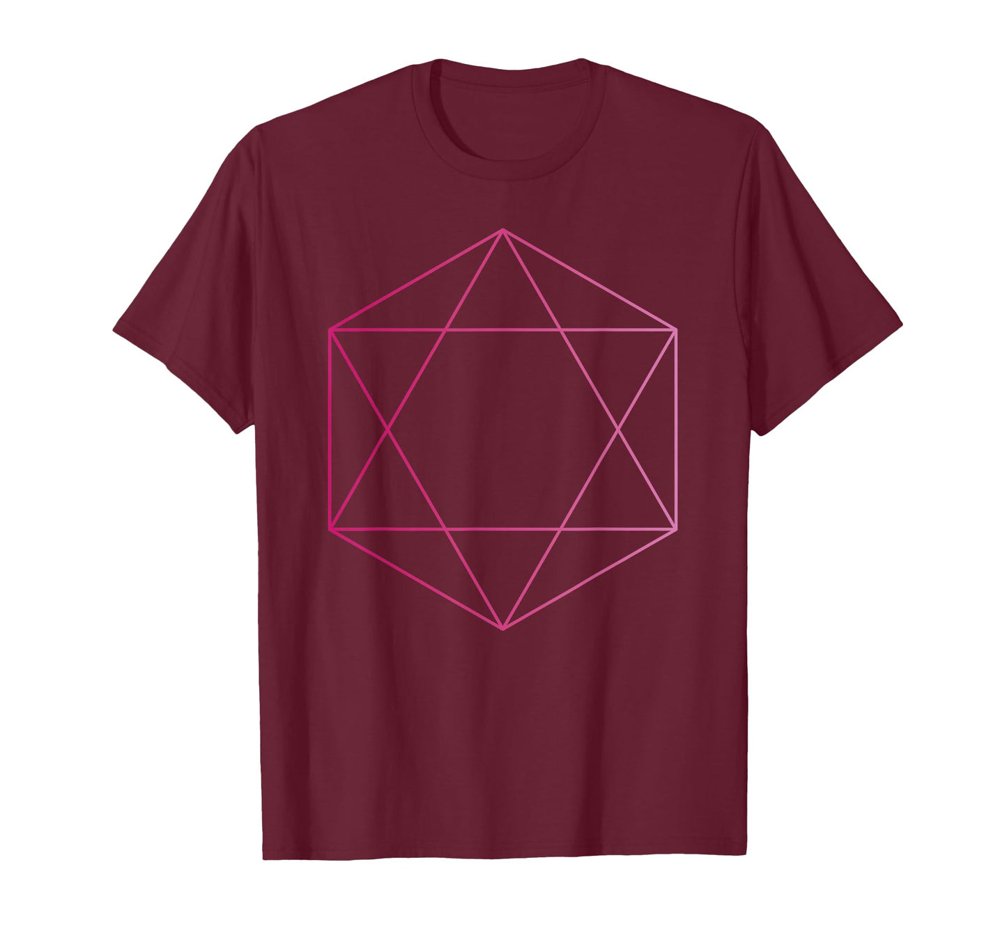 Hexagram Magic Goth Occult Sacred Geometry T-Shirt