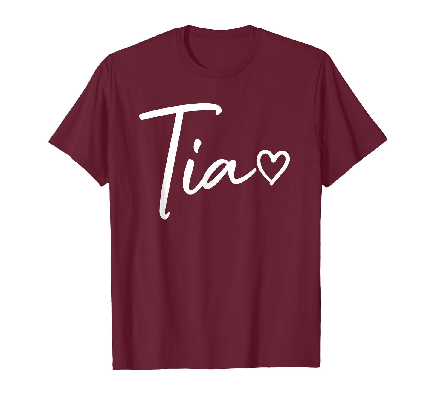 Tia Gifts For Women Heart Mother's Day Tia T-Shirt
