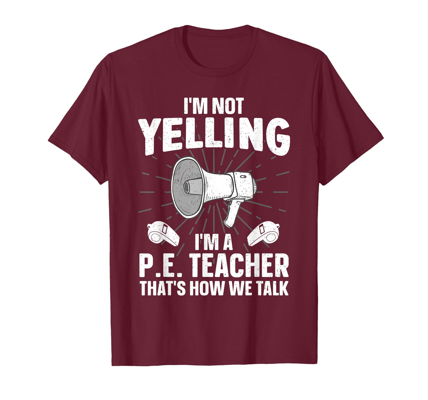 PE Teacher Art For Men Women Gym Teacher Physical Education T-Shirt