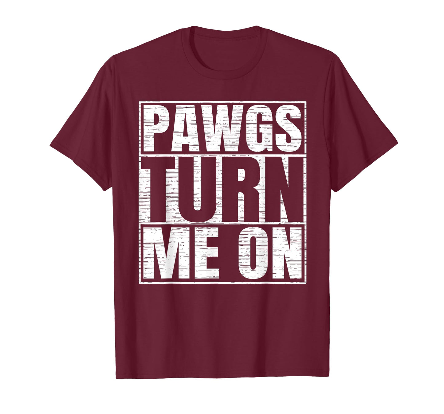 PAWGs Turn Me On Funny PAWG Adult Humor T-Shirt