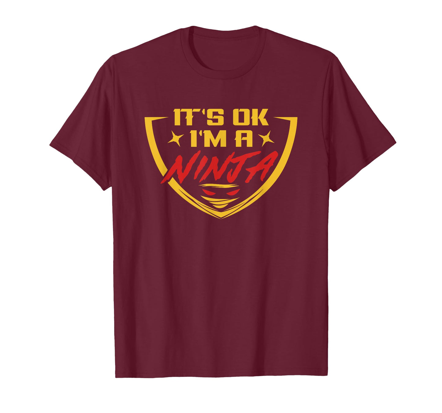 Funny Ninja Warrior, It's Ok, I'm a Ninja Gift T-Shirt