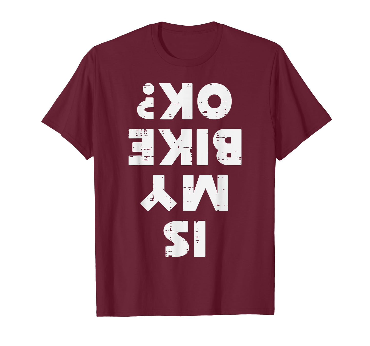 Biker Is My Bike Ok Funny Motorcycle Motorbike Men Women Kid T-Shirt