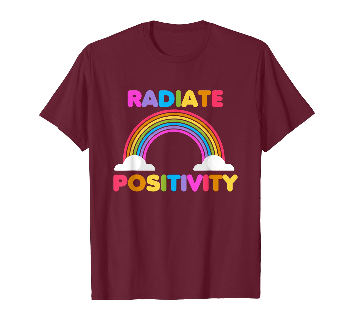 Radiate Positivity Shirt meditation & Inspirational Yoga Tee