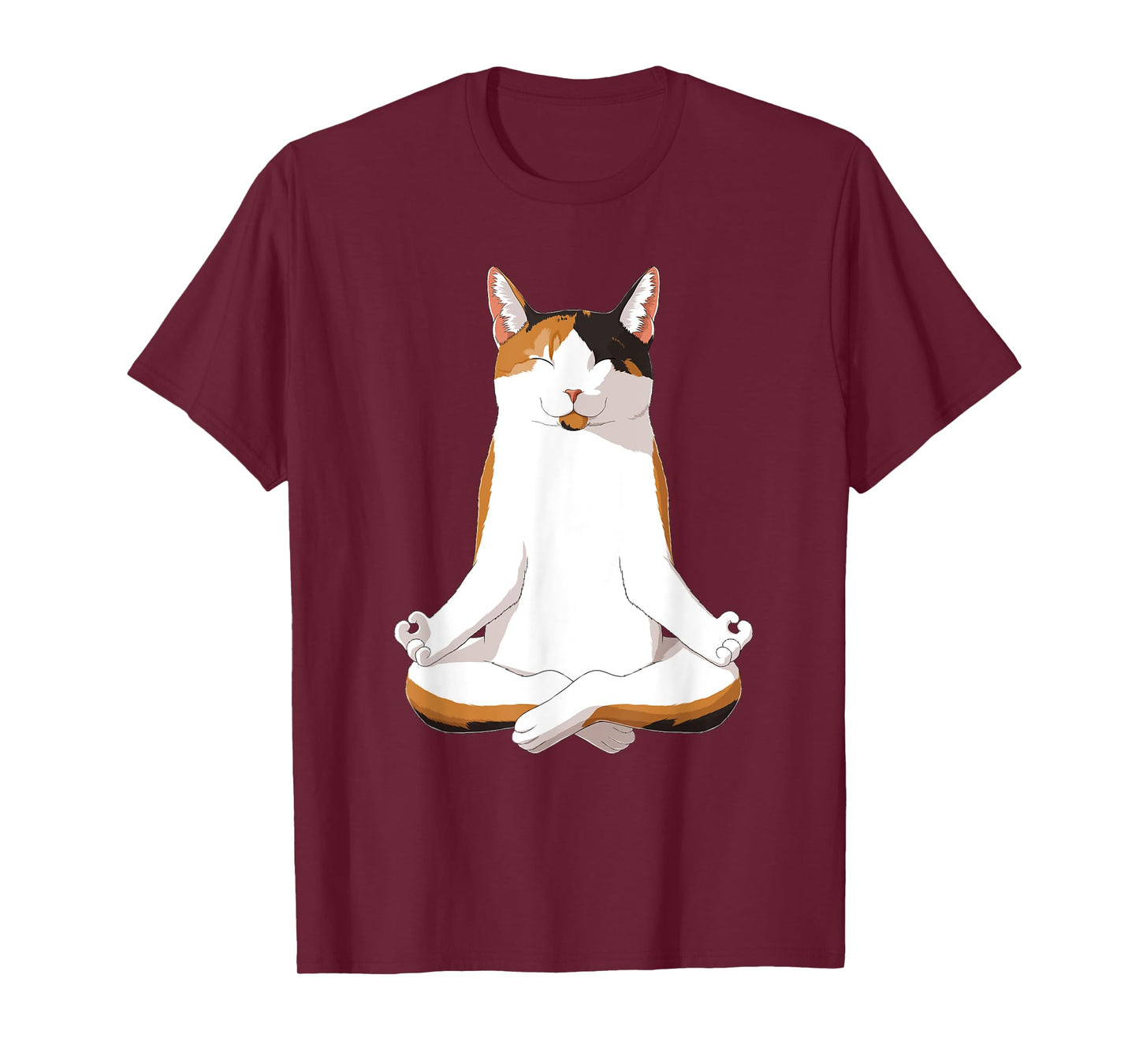 Yoga Calico Cat T-Shirt