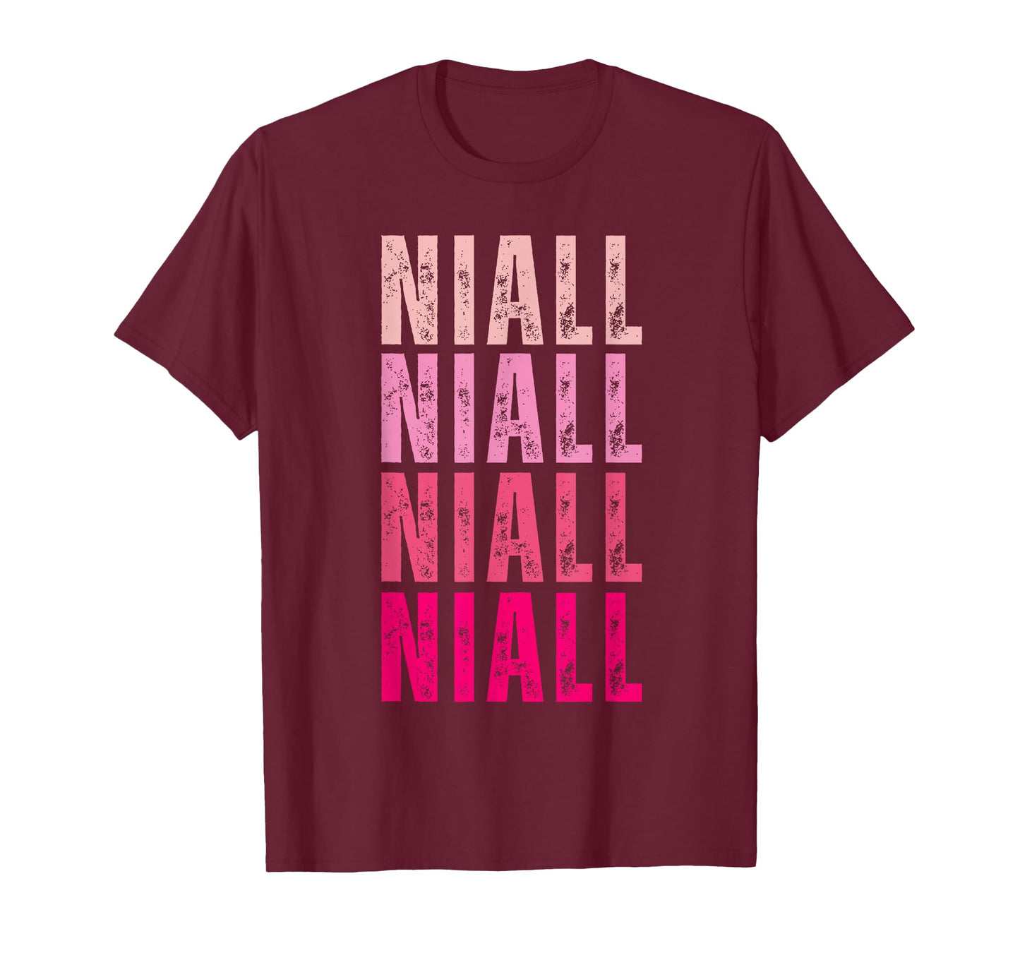 I Love Niall Vintage Personalized Name Niall T-Shirt