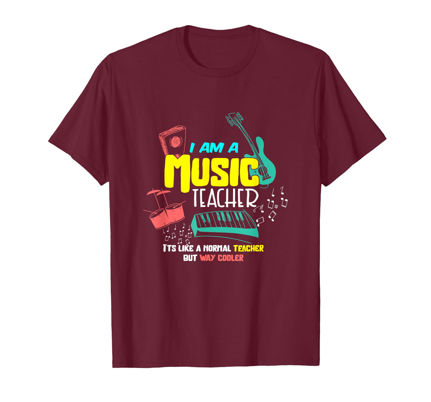 Music Theory Musician Music Teacher Funny Musical Instructor T-Shirt