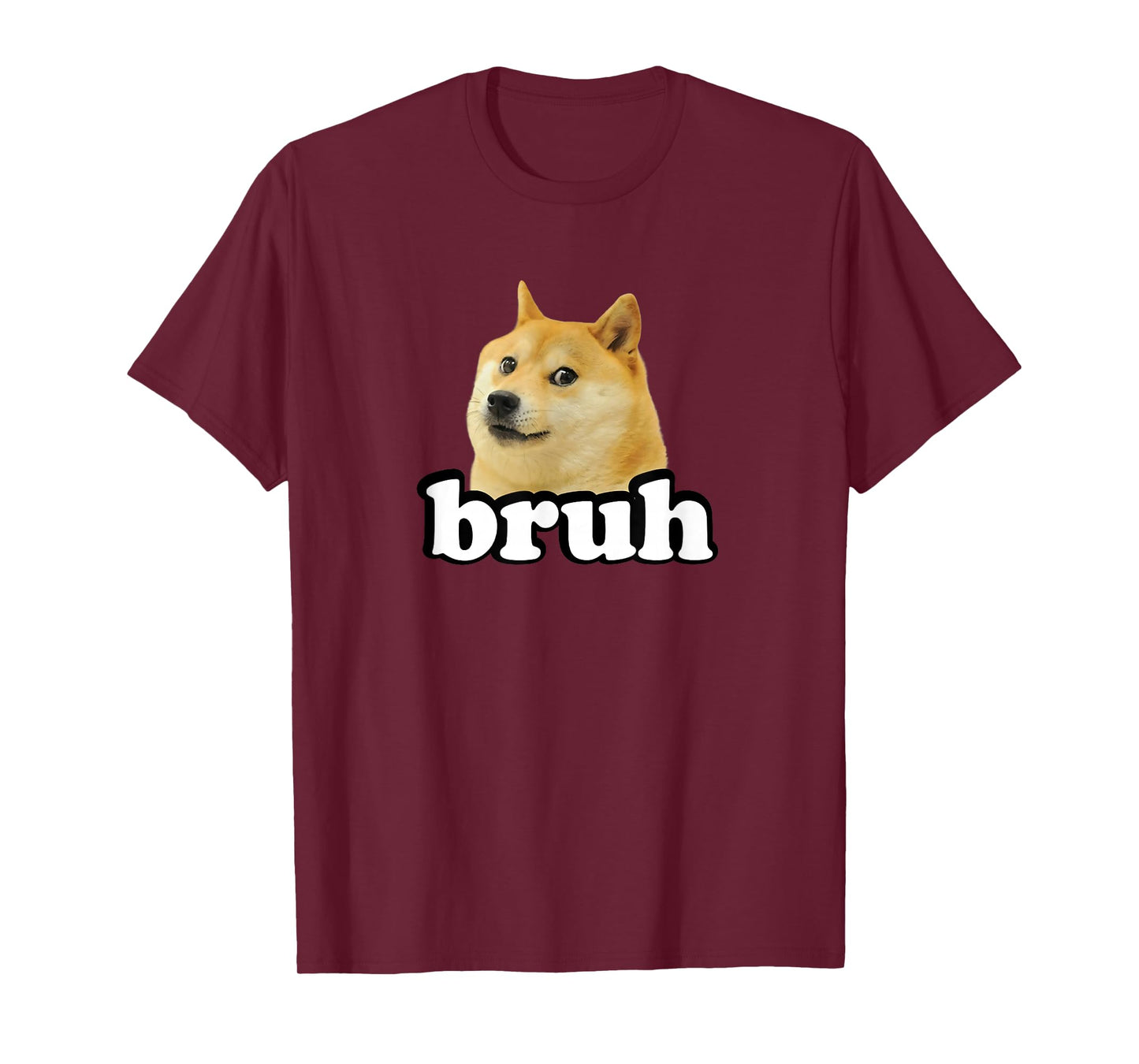 Doge Meme Lover Kids Bruh Shiba Inu T-Shirt