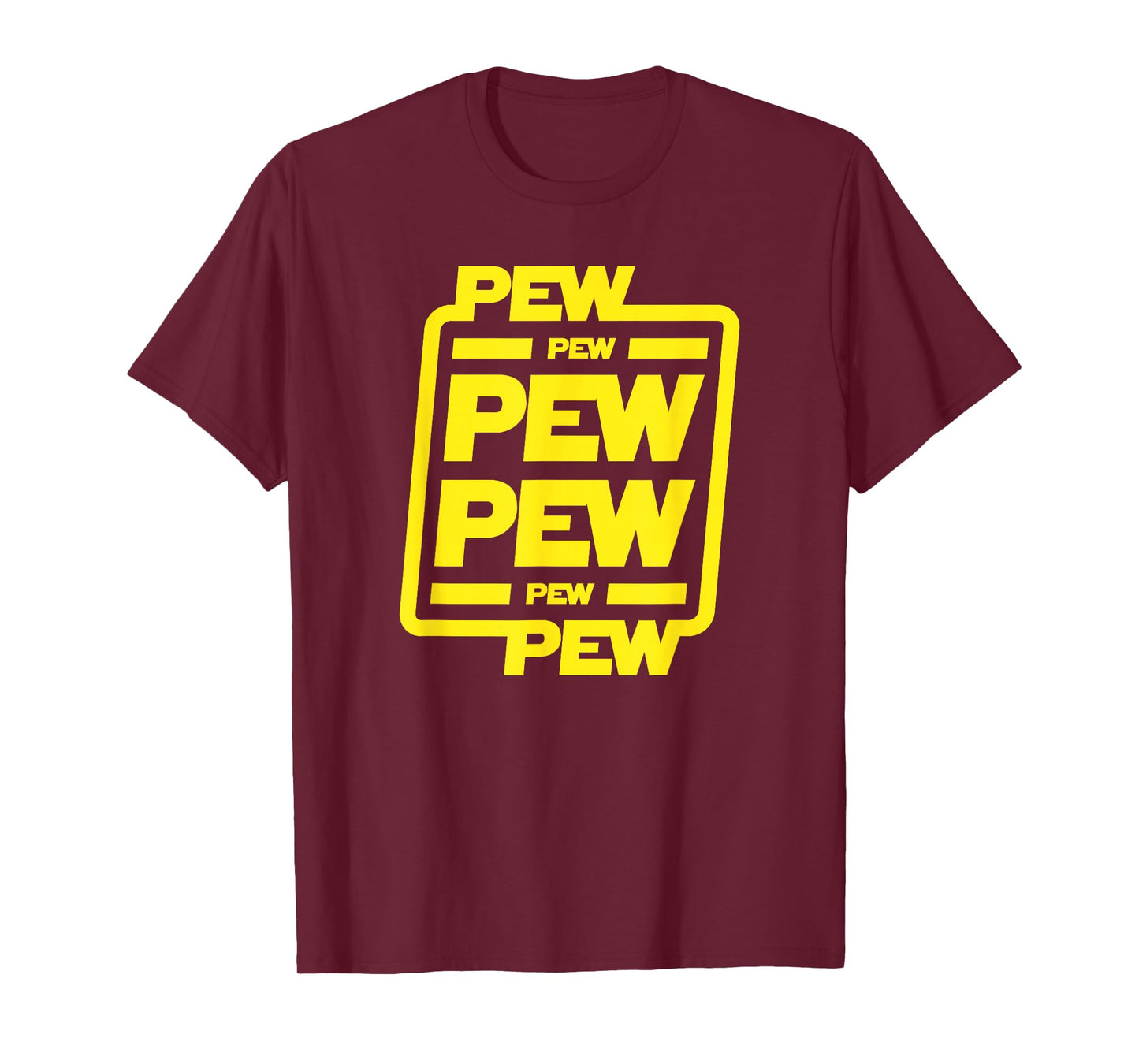 Pew pew pew | Funny nerdy science fiction T-Shirt
