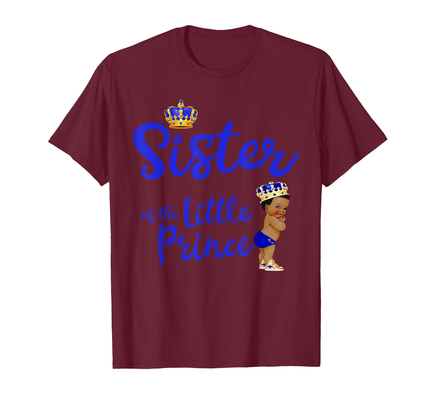 Sister Of The Birthday Prince Boy Bday Party Idea For Him T-Shirt