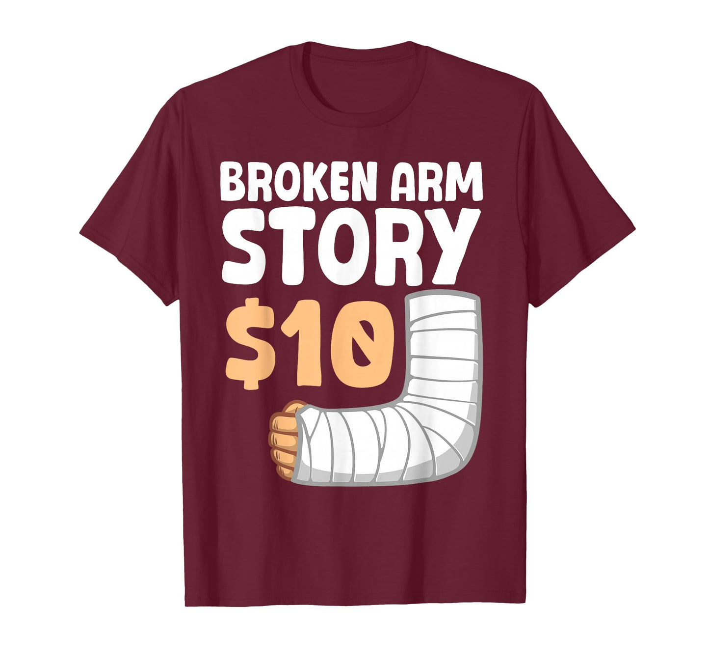 Cool Broken Arm Design For Men Women Kids Elbow Broken Arm T-Shirt