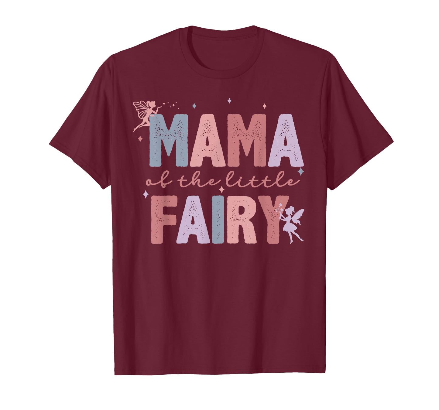 Mama Of The Little Fairy First Birthday Girl Family Matching T-Shirt