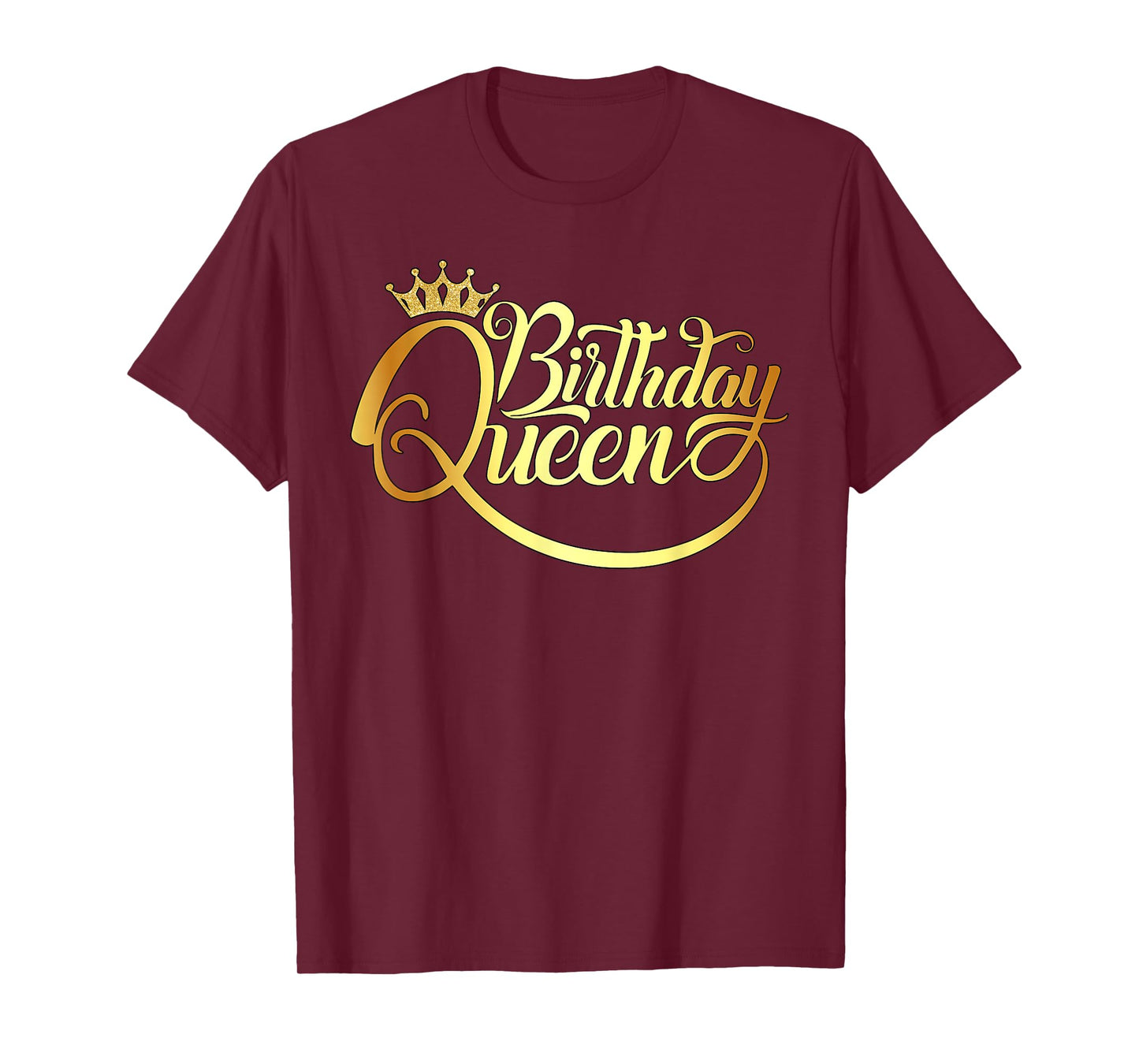 Birthday Queen Shirt for Ladies Birthday Crown Birthday Fun T-Shirt