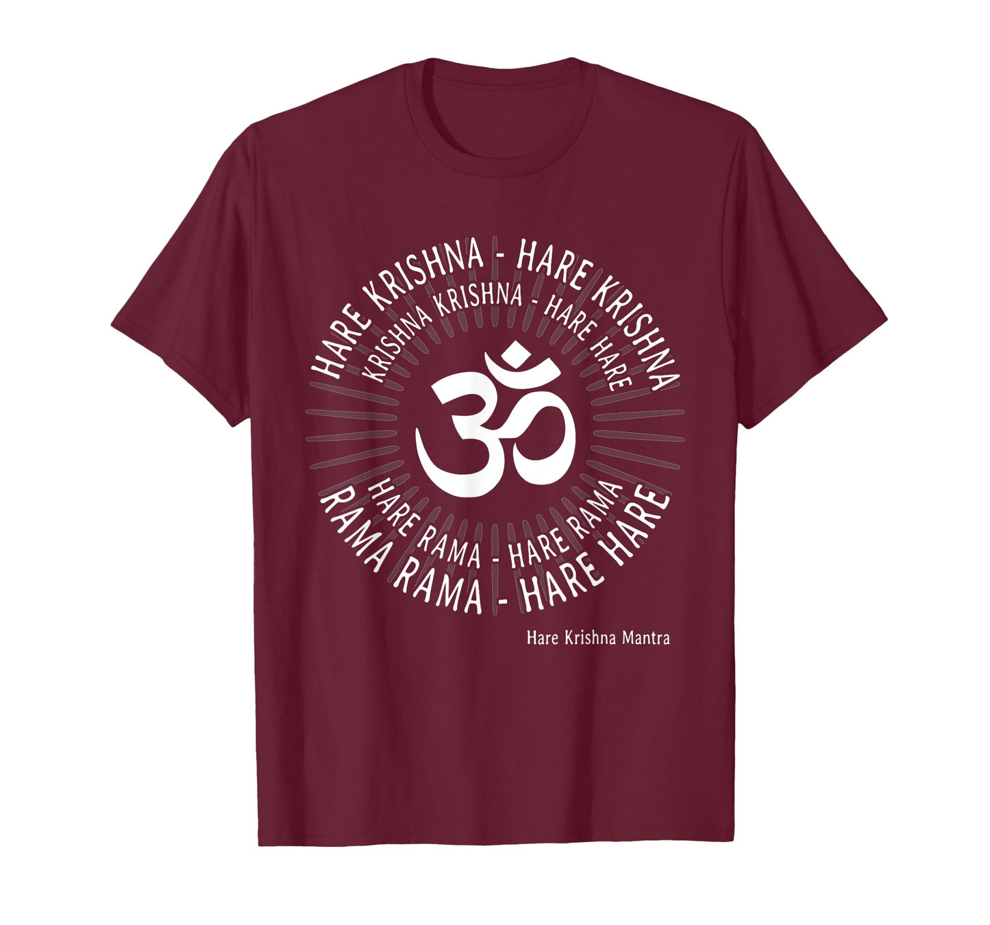 Hare Krishna Shirt Spiritual Hare Krishna Mantra T-Shirt