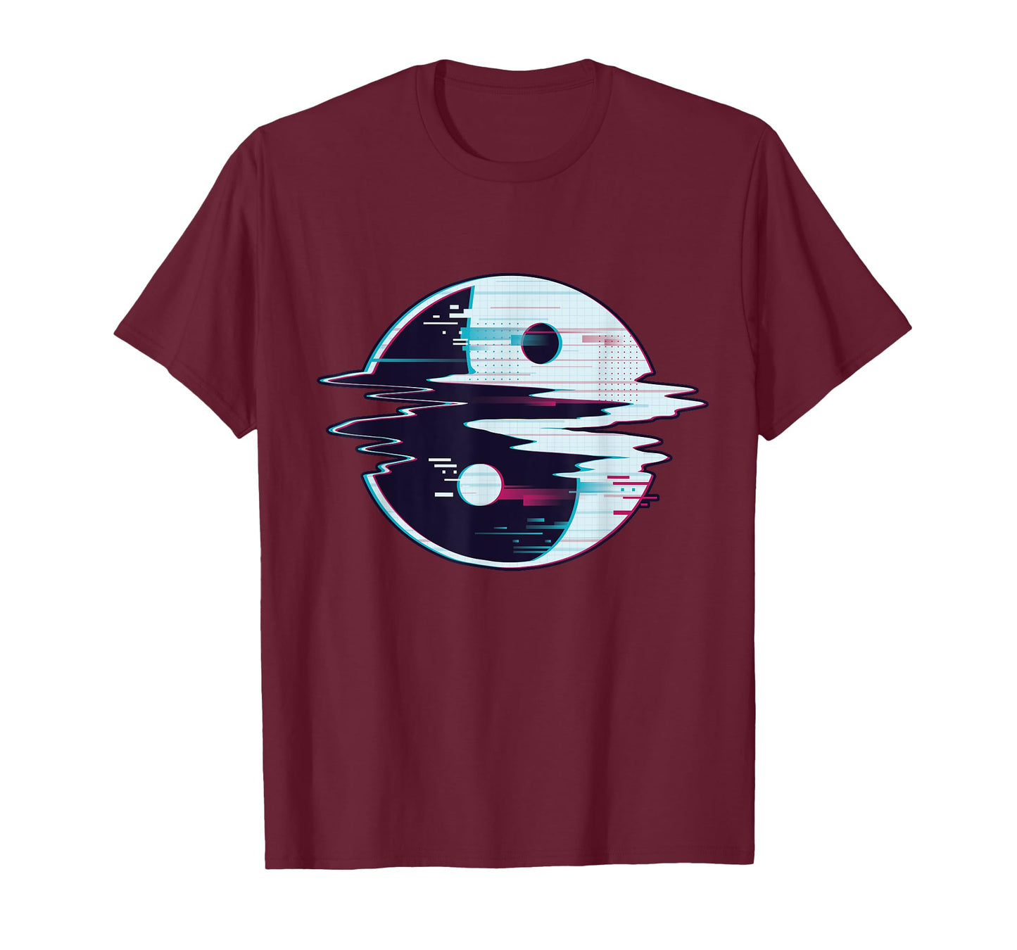 Yin Yang Glitch Spiritual Buddhism Yoga Goa Psy Trance Gift T-Shirt