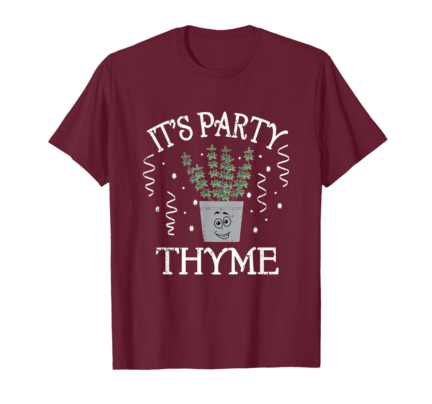 It's Party Thyme Herb Plant Cute Funny Joke Outfit Gift Idea T-Shirt