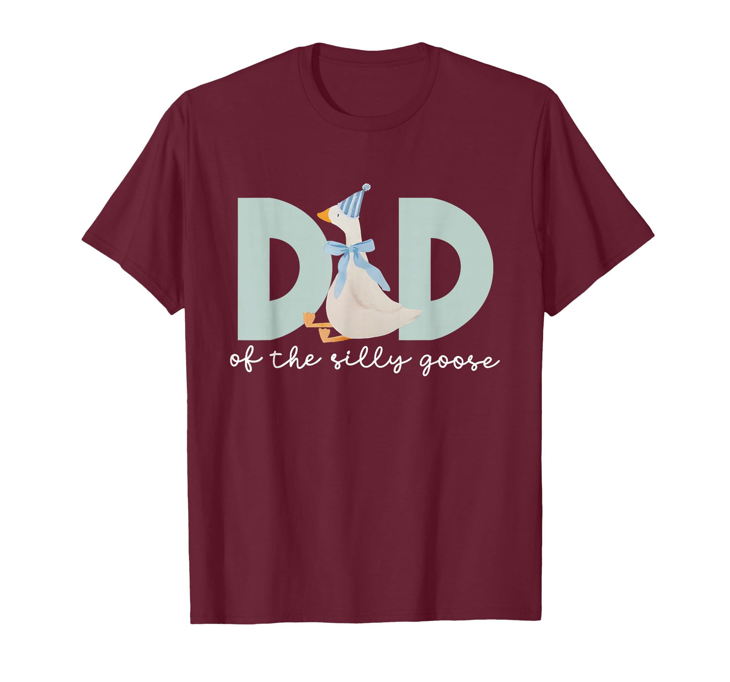 Dad Of The Silly Goose Silly Goose Birthday Matching Family T-Shirt