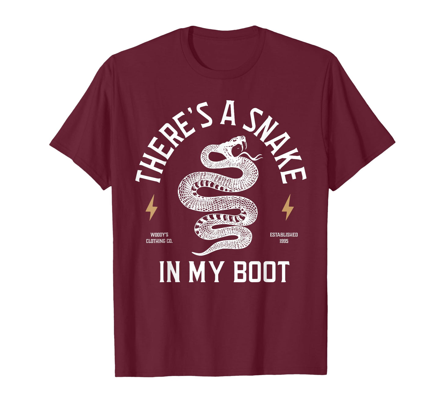 Snake In My Boot Men_ Bella Canvas T-Shirt T-Shirt