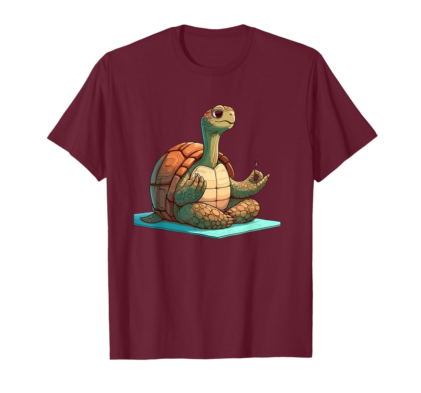 Meditation Tortoise Turtle Yoga Pose Relaxing Animal T-Shirt