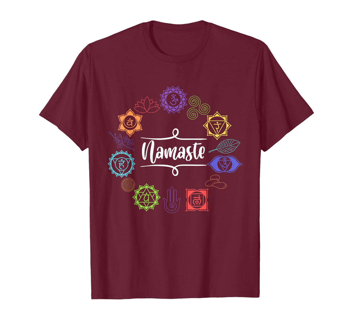 Namaste Yoga Meditation Calm Soul and Body Yoga Teacher Men Women Girls Kids T-Shirt