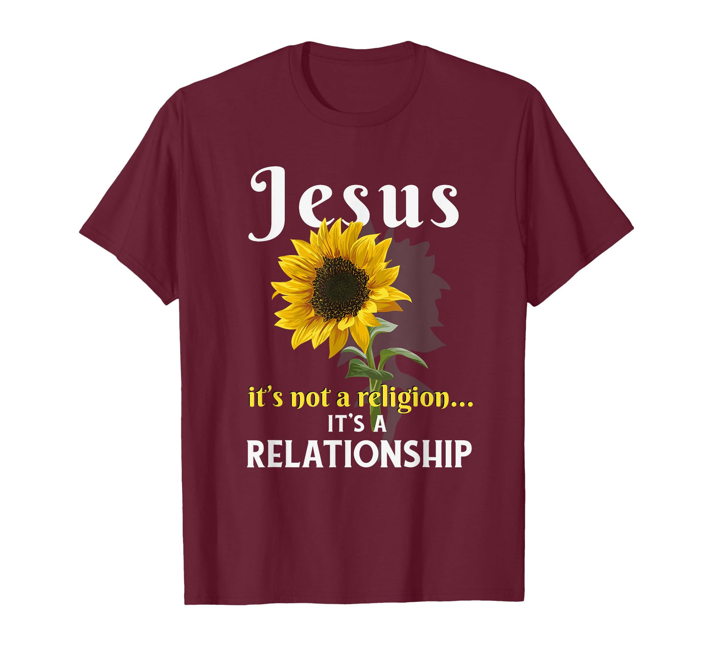 Jesus It is not religion It's a relationship T-Shirt