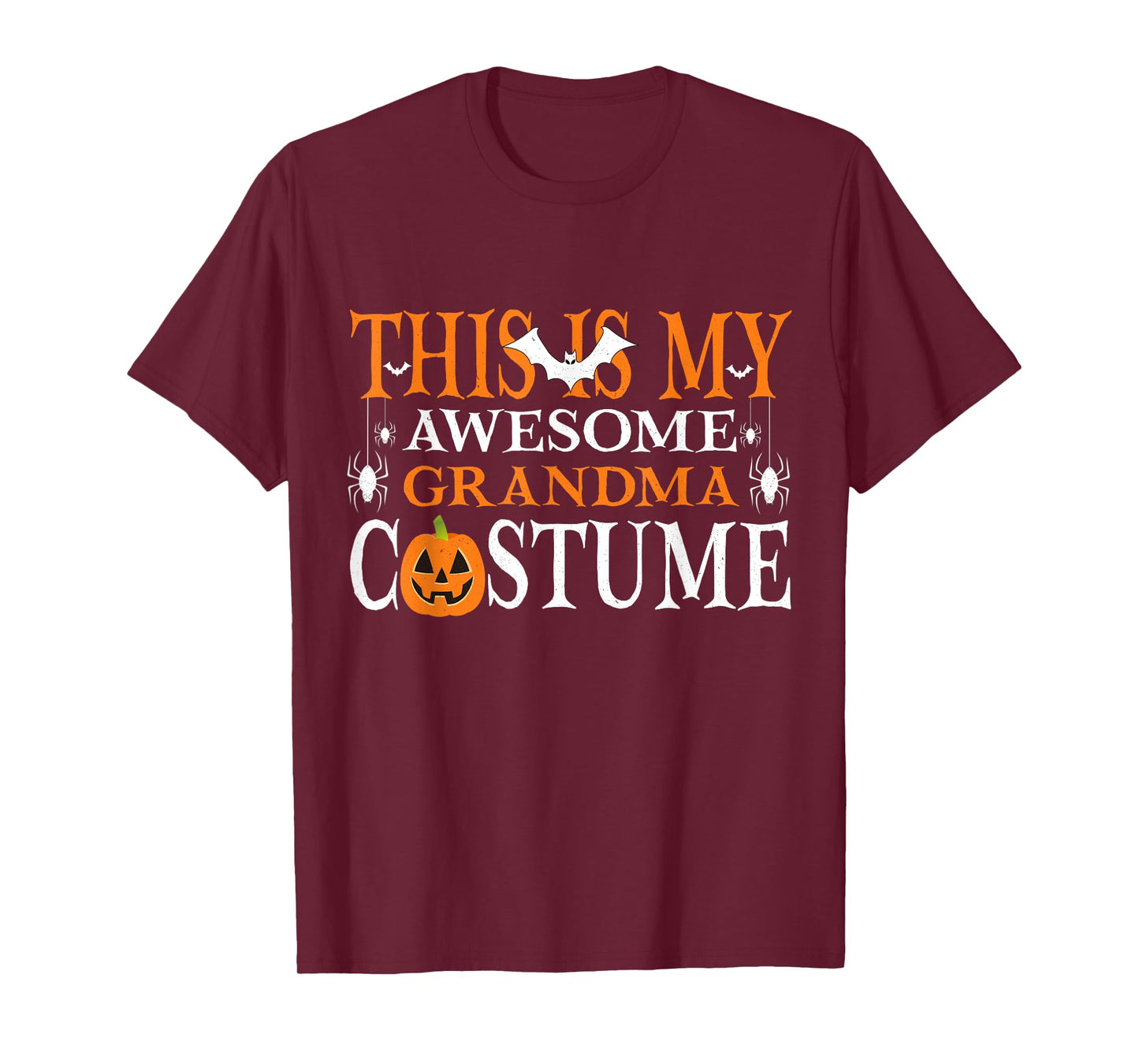 This Is My Awesome Grandma Costume Funny Halloween T-Shirt