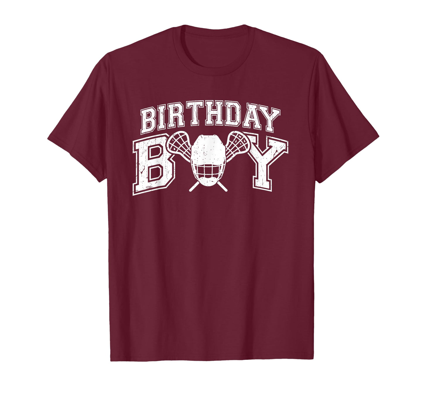 Lacrosse Boys Birthday Party Decorations Lacrosse Player Lax T-Shirt