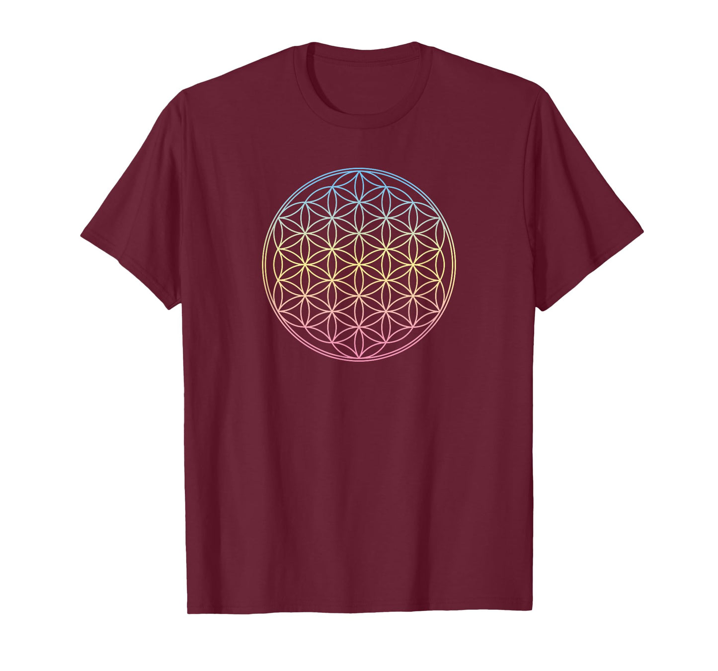 Flower of life, Sacred Geometrie, Yoga, Health, Protection T-Shirt