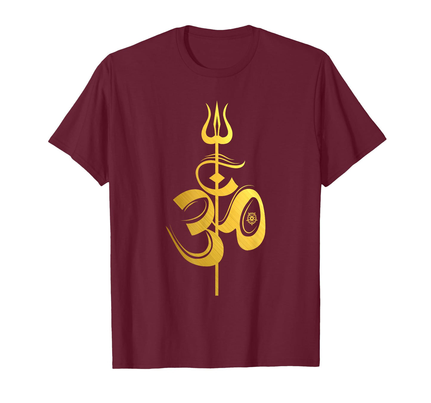 OM-Lord Shiva Divine Spear Trident Trishul T-Shirt T-Shirt