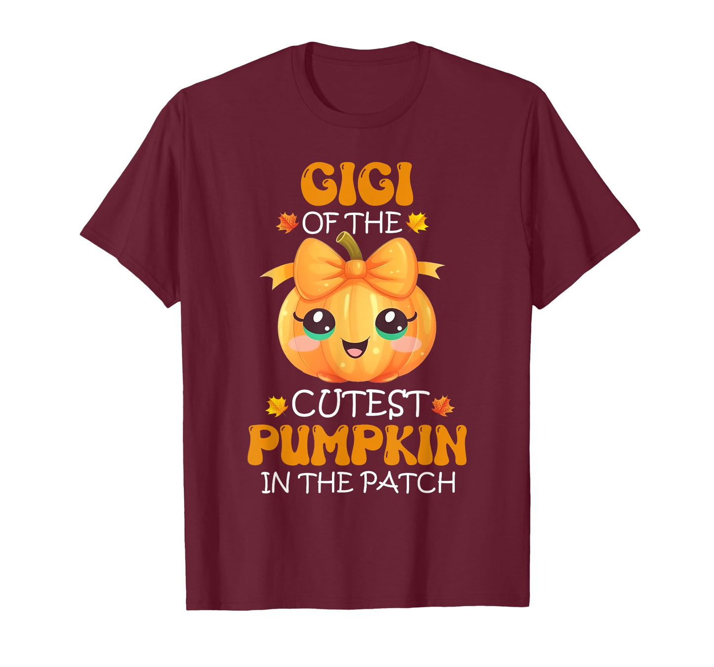 Gigi Of The Cutest Pumpkin In The Patch Halloween T-Shirt