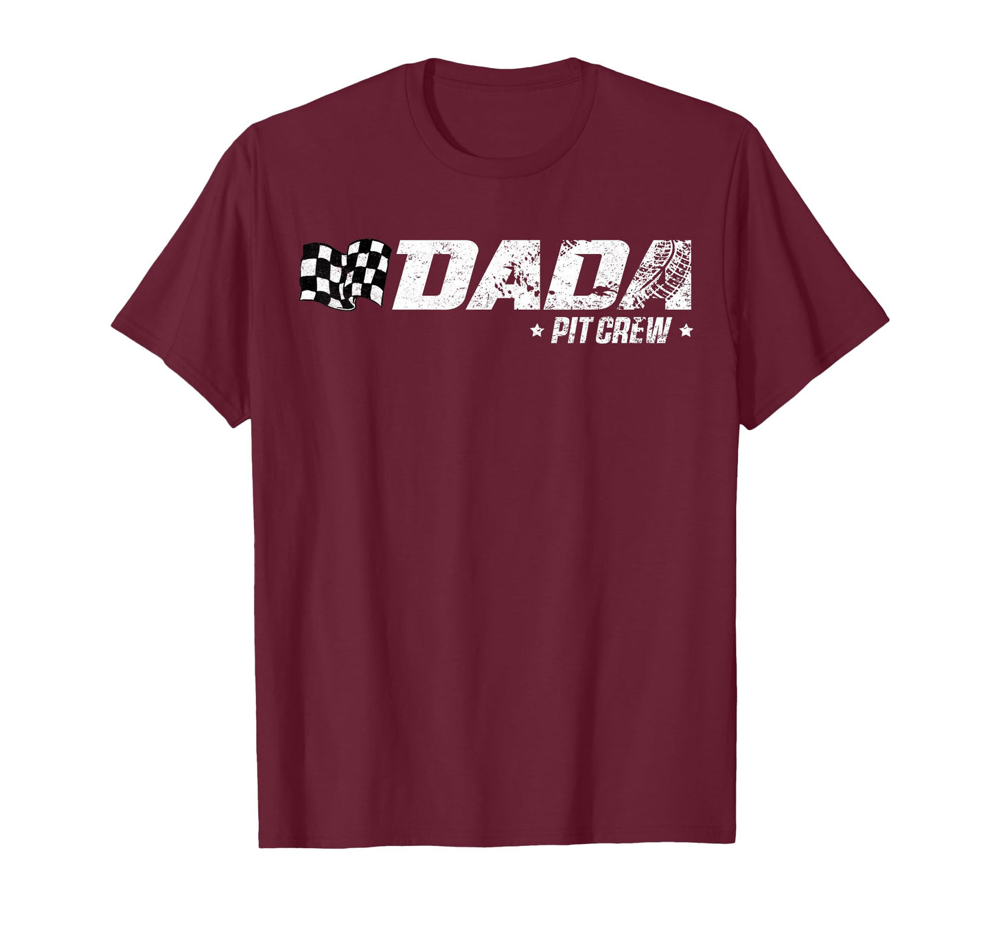 Dada Pit Crew Race Car Birthday Family Racing T-Shirt