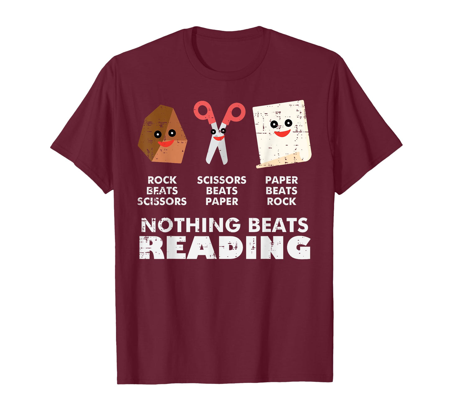 Nothing Beats Reading Book Librarian Across America Kids T-Shirt