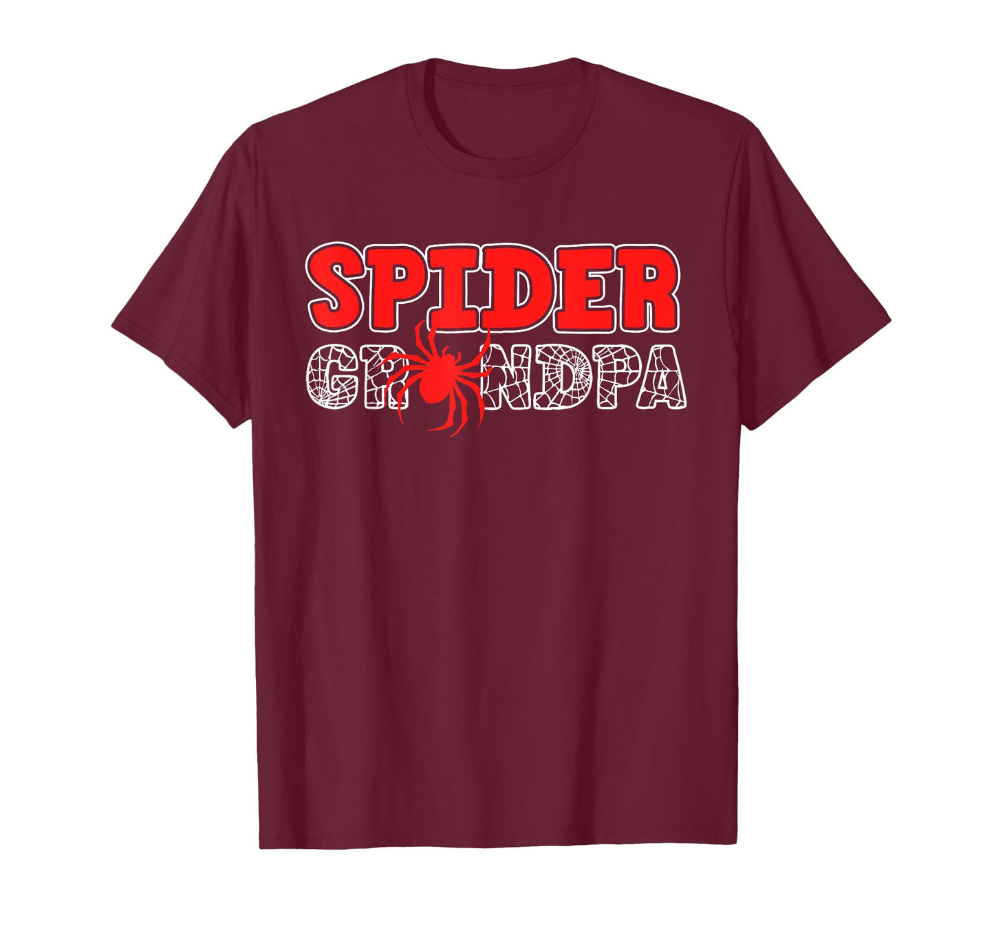 Spider Grandpa Spidey Birthday Christmas Matching Family T-Shirt