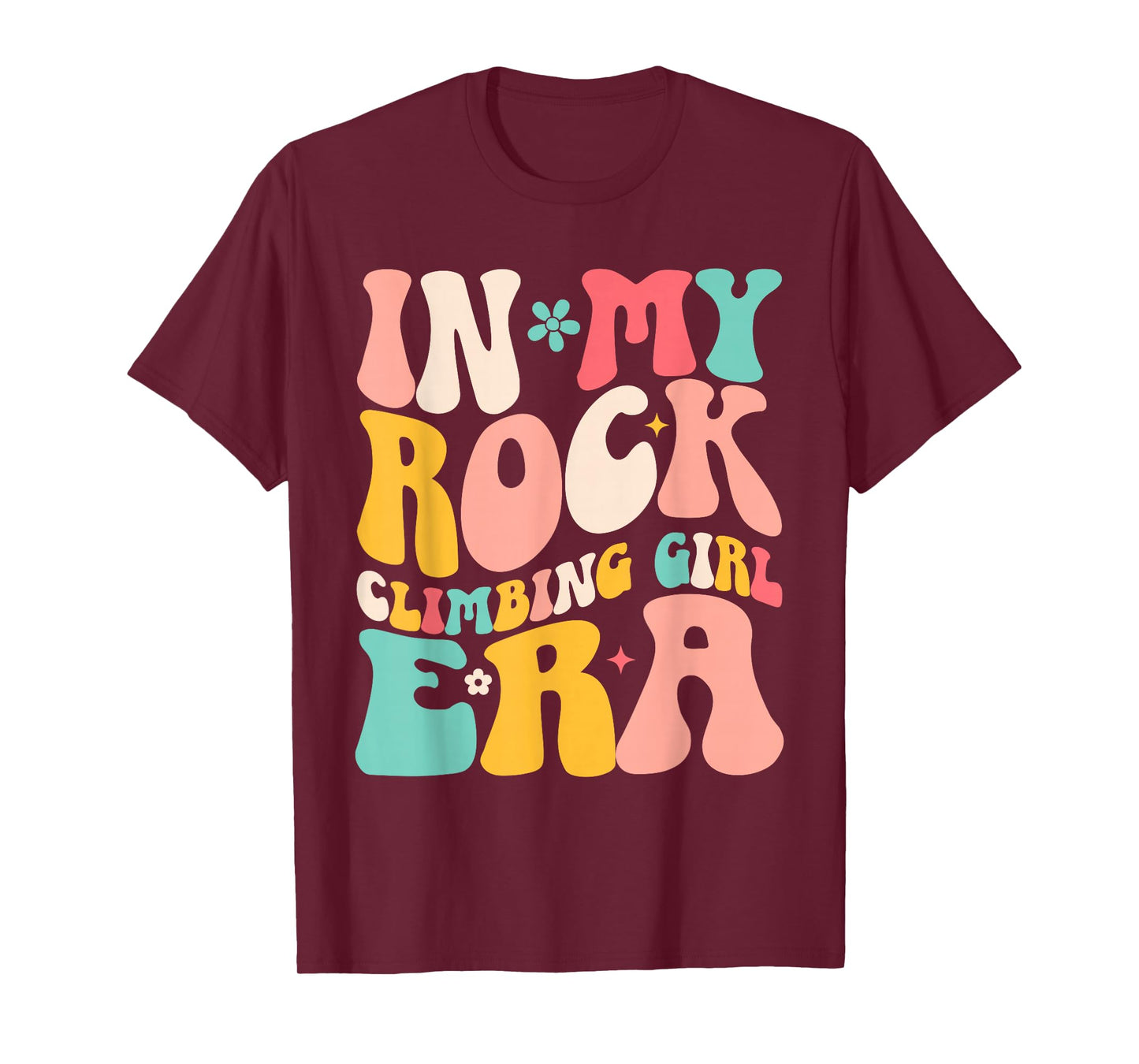 Rock Climber In My Rock Climbing Girl Era Mountain T-Shirt