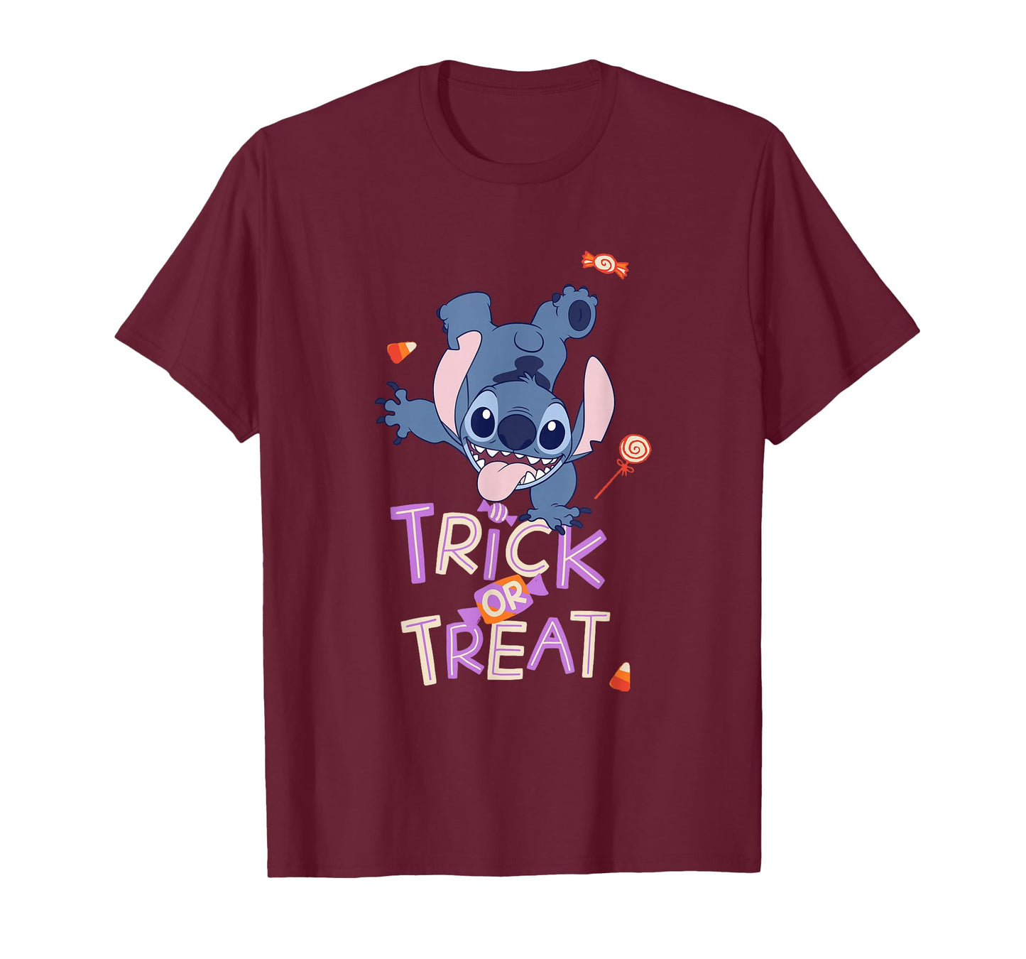 Disney Lilo & Stitch Halloween Trick or Treat T-Shirt