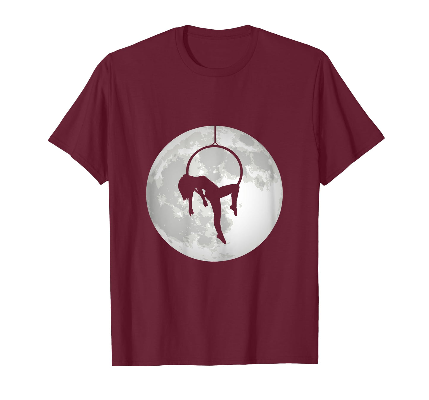 Aerial Moon Aerial Yoga Circus Lyra Trapeze Aerial Silk T-Shirt